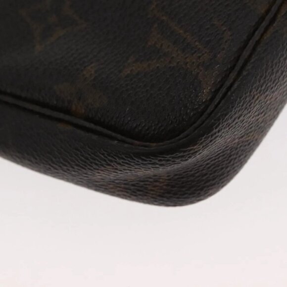 LOUIS VUITTON Monogram Pochette Accessoires Pouch M51980 LV Auth 145463 - Picture 5 of 16